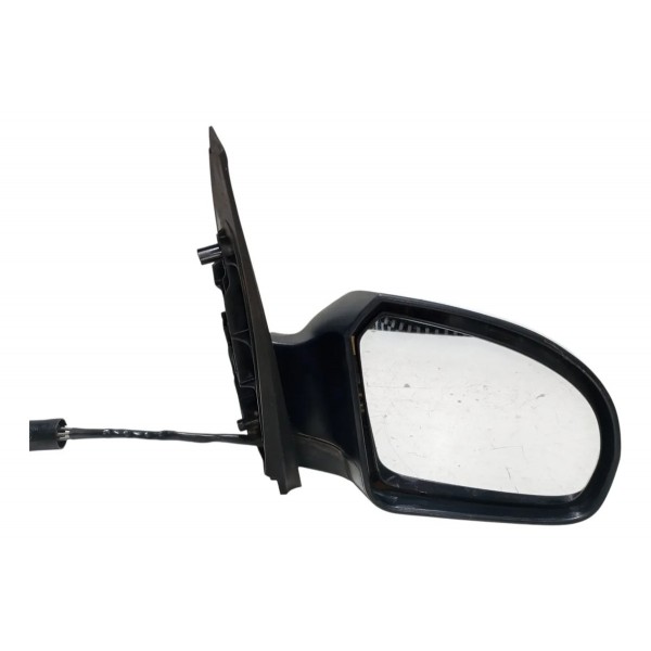 Retrovisor Manual Ld Fiesta  03 A 14 Branco Original