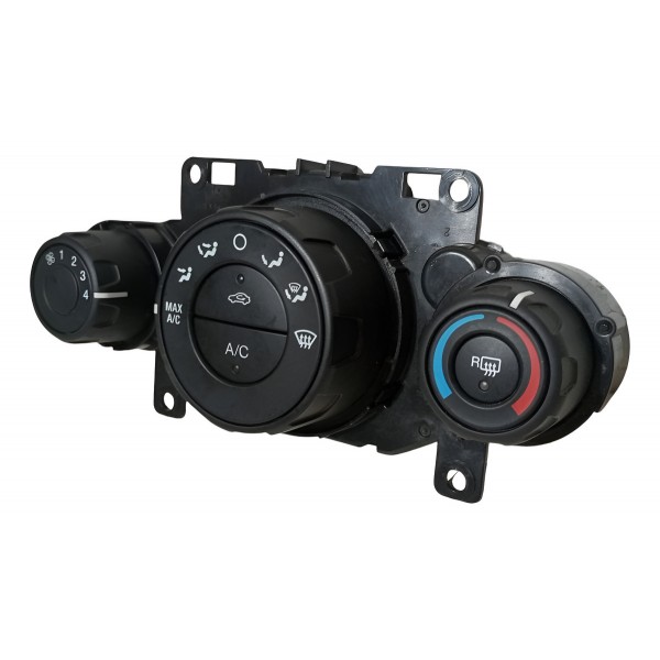 Moldura Com Botões Comando Do Ar Ecosport New Fiesta 13 A 17