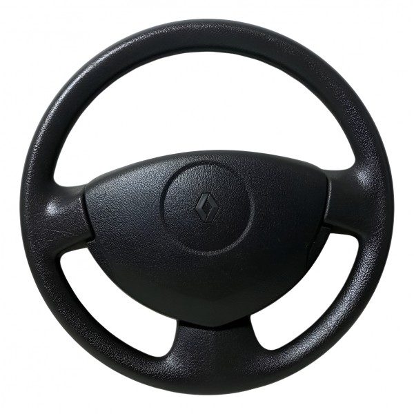 Volante Renault Logan Sandero Clio 2010+tampa De Buzina
