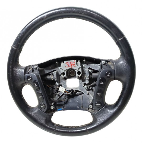 Volante Direção Hyundai Santa Fé 06 A 13 Seminovo