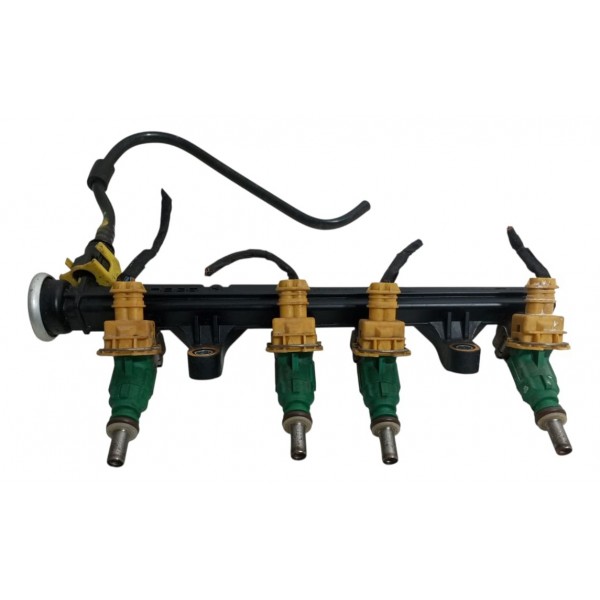 Flauta Com Bicos Injetores Fiat Mobi 1.0 4cc