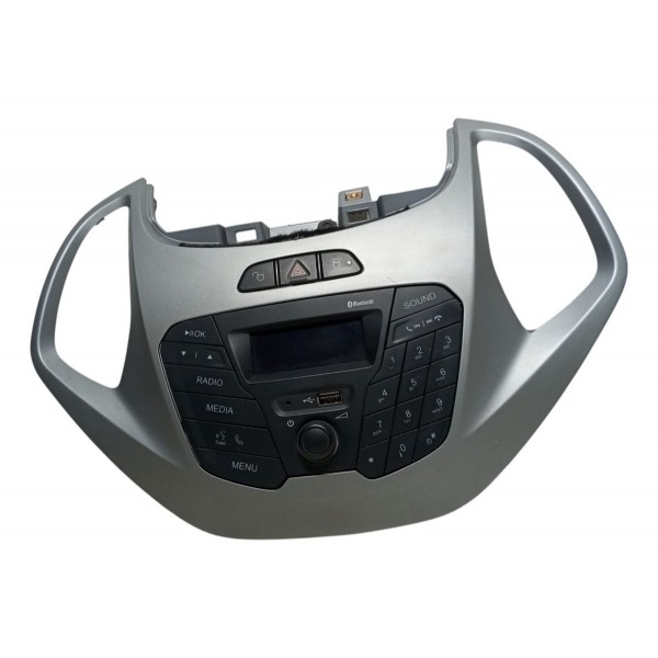 Moldura Central Com Botões Ford Ka Original 15 A 21