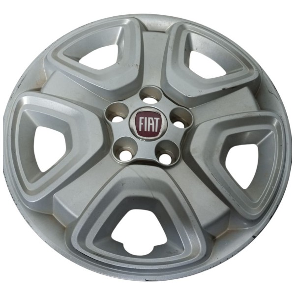 Jogo Calota Aro 16 A 21 Fiat Toro Prateada