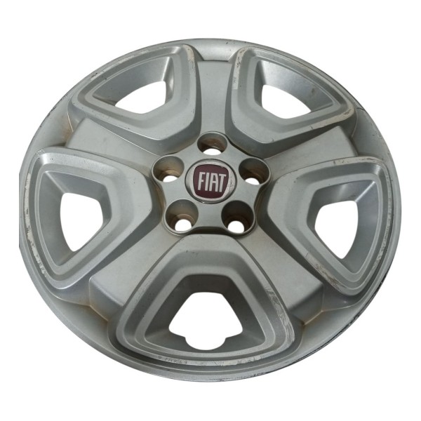 Jogo Calota Aro 16 A 21 Fiat Toro Prateada