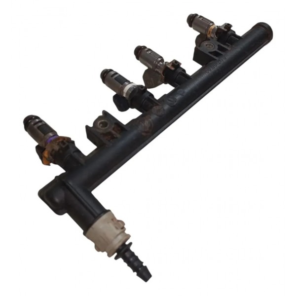 Flauta Combustível Com Bicos Palio Siena Strada 04 A 11