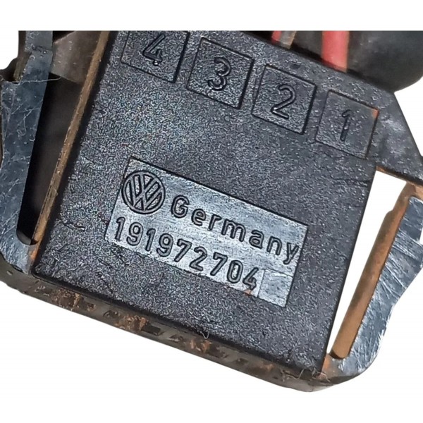 Plug Conector Porta Tras Vw Gol G4 06/14 Golf 99/13