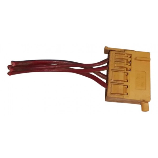 Conector Amarelo Vw Gol G2 97 A 00 G3 00 A 05