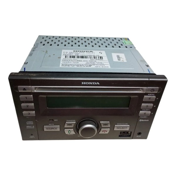 Rádio Multimídia Honda City Lx 1.5 Flex 12 A 14