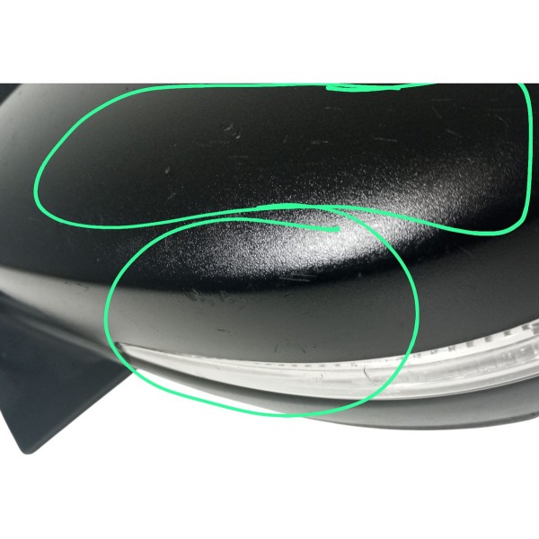 Retrovisor Manual Esquerdo C/pisca Vw Saveiro Robust 1.6 24