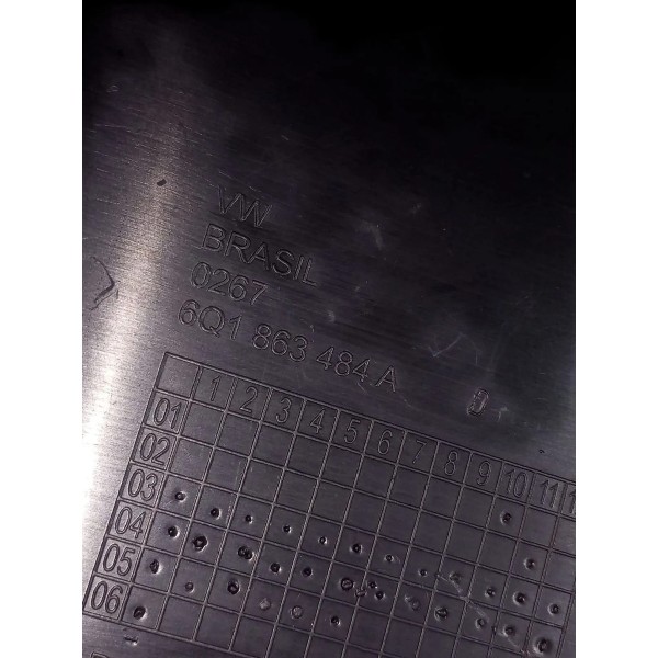Moldura Acabamento Int Piso Ld Vw Polo 02 A 14