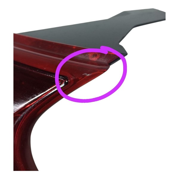 Lanterna Traseira Direita Nissan Kicks Vermelha 17 A 22